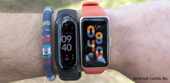 Отличия Xiaomi Mi Band 7 от Mi Band 6